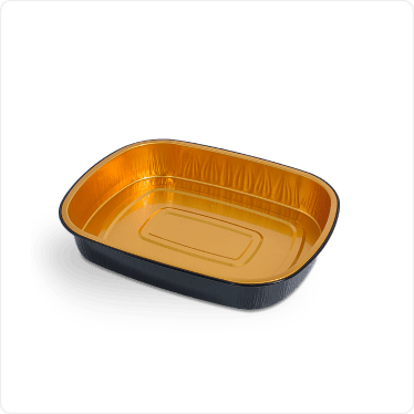 Smooth-wall foil pans